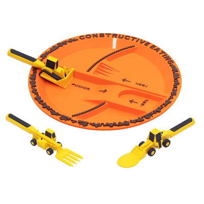 Toddler Construction Utensils and Plate™ - Faisly