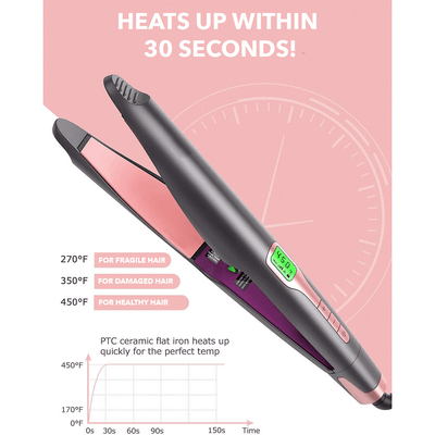 Twist n' Curl Straightener™ (2-in-1 Straightener and Curler) - Faisly