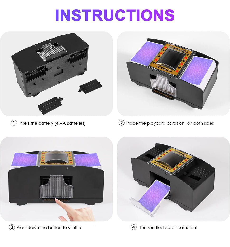 Automatic Playing Card Shuffler™ - Faisly